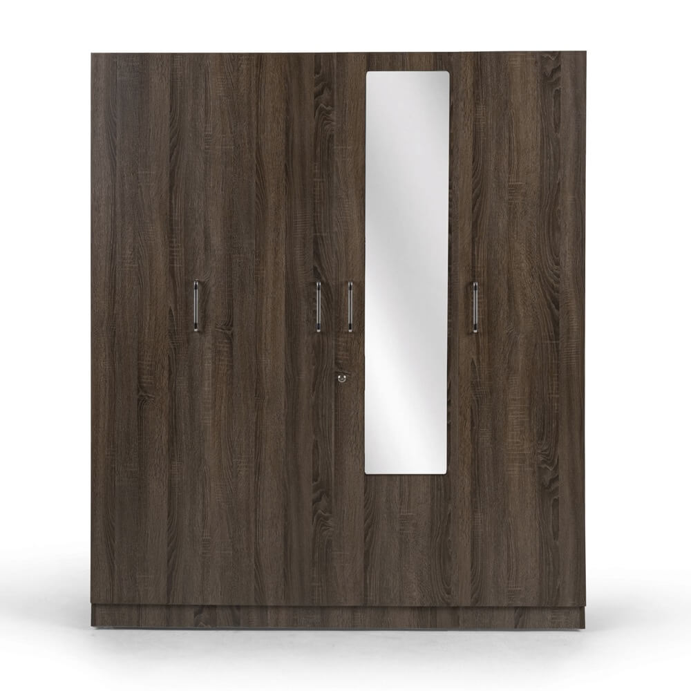 Wardrobe in 2, 3, 4 Door with Mirror -