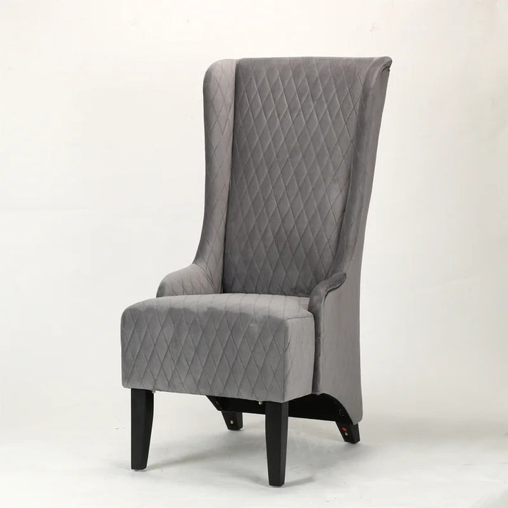 Wingback Accent Chair, Velvet Living Room Chair