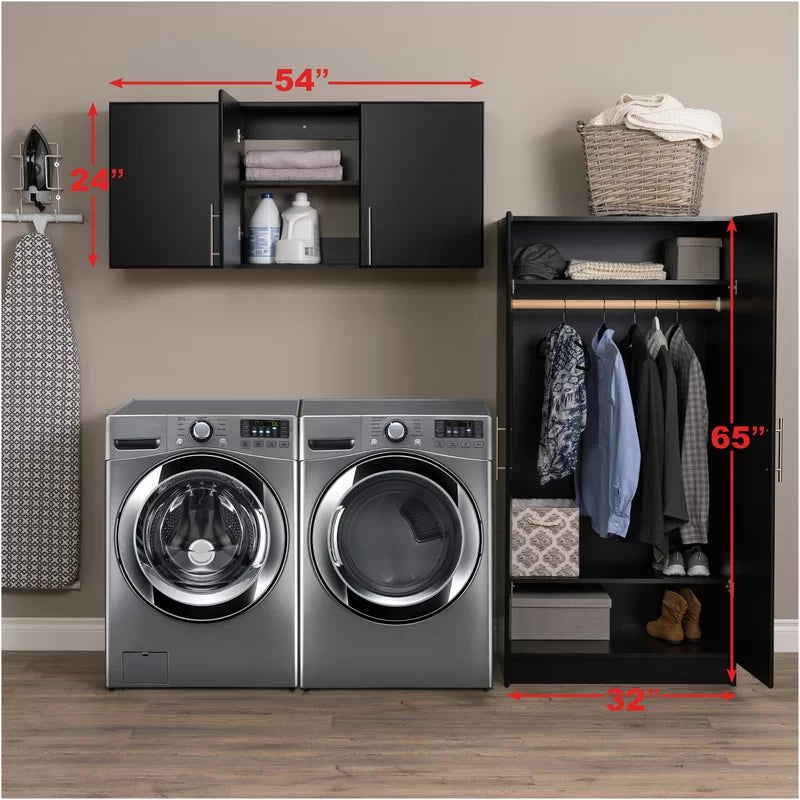 Wooden 2 Door Wardrobe -