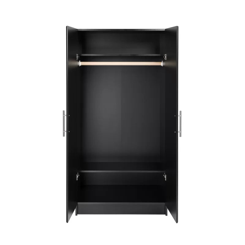 Wooden 2 Door Wardrobe -