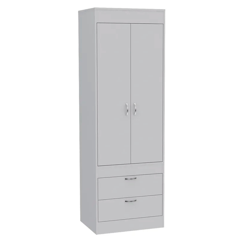 Wooden 2 Door Wardrobe -