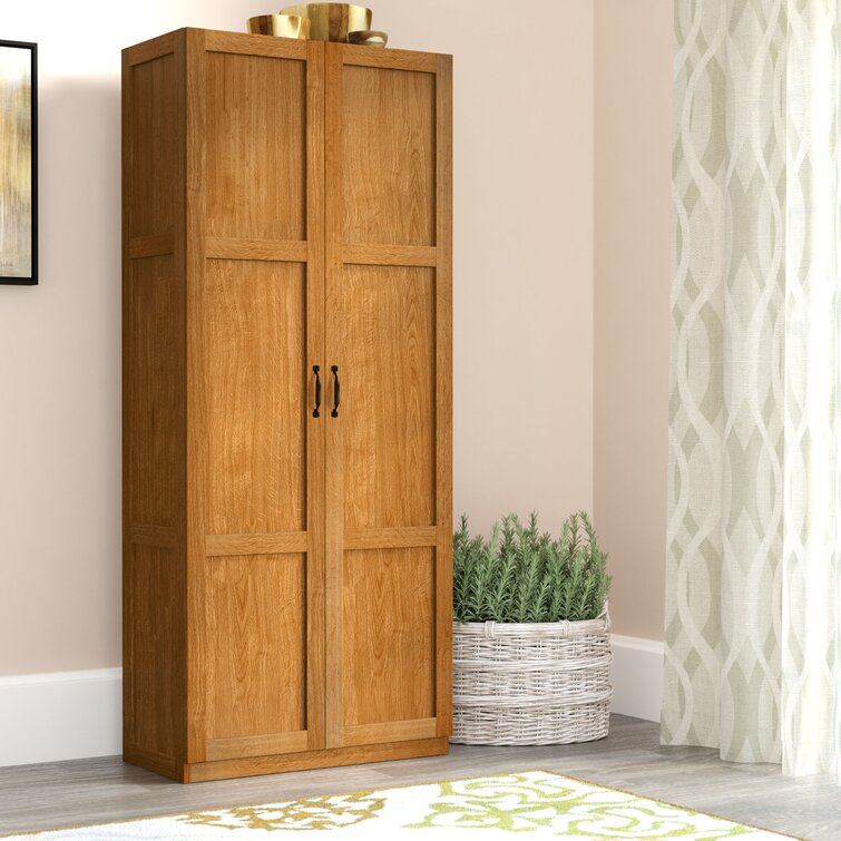 Wooden 2 Door Wardrobe -