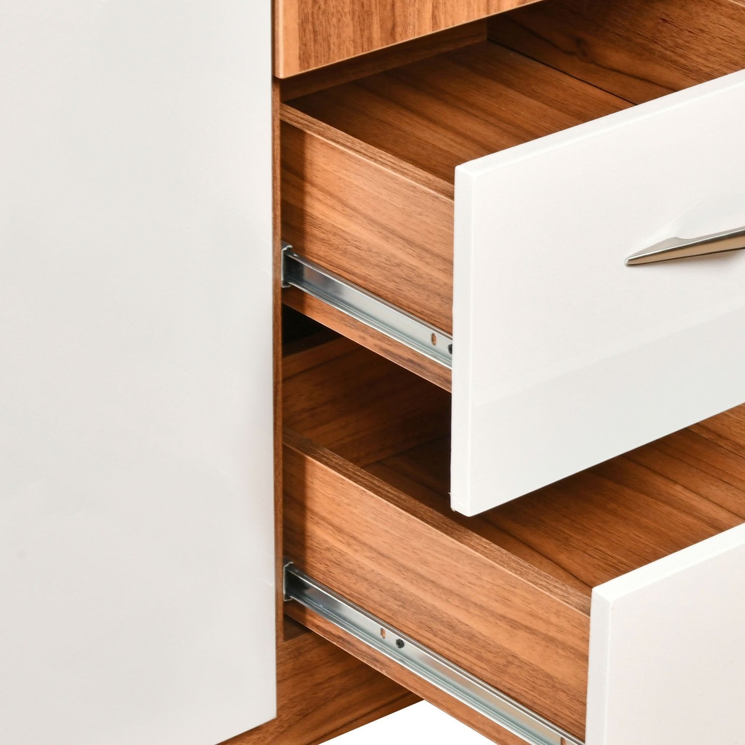Wooden 3 Door & Mirror Wardrobe -