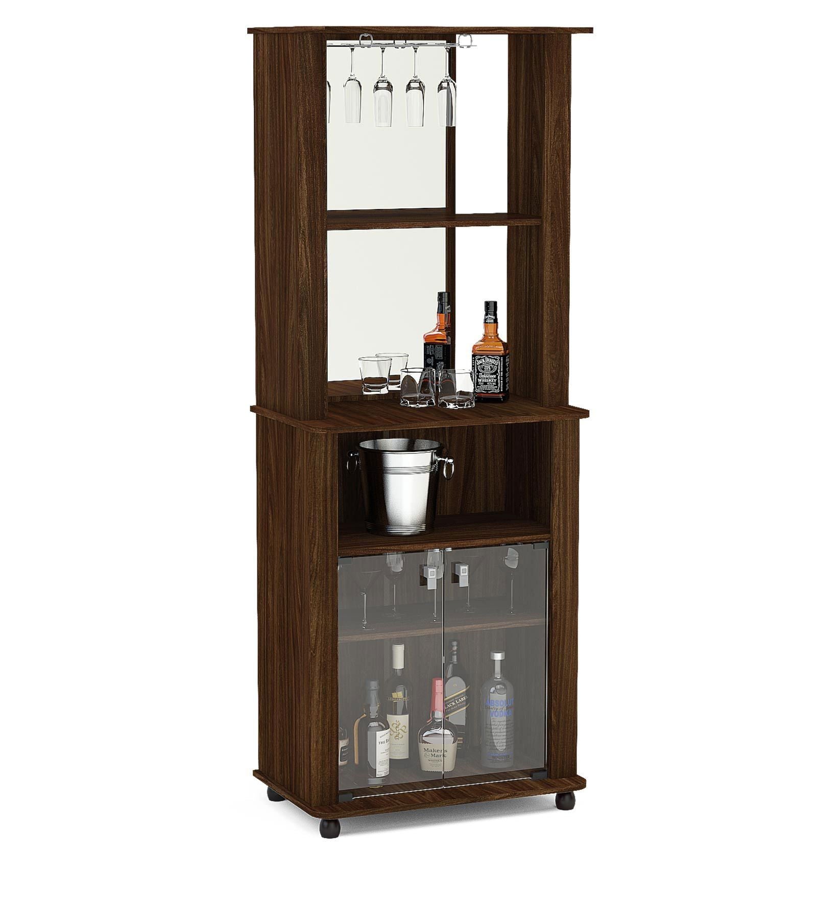 Wooden Bar Cabinet -