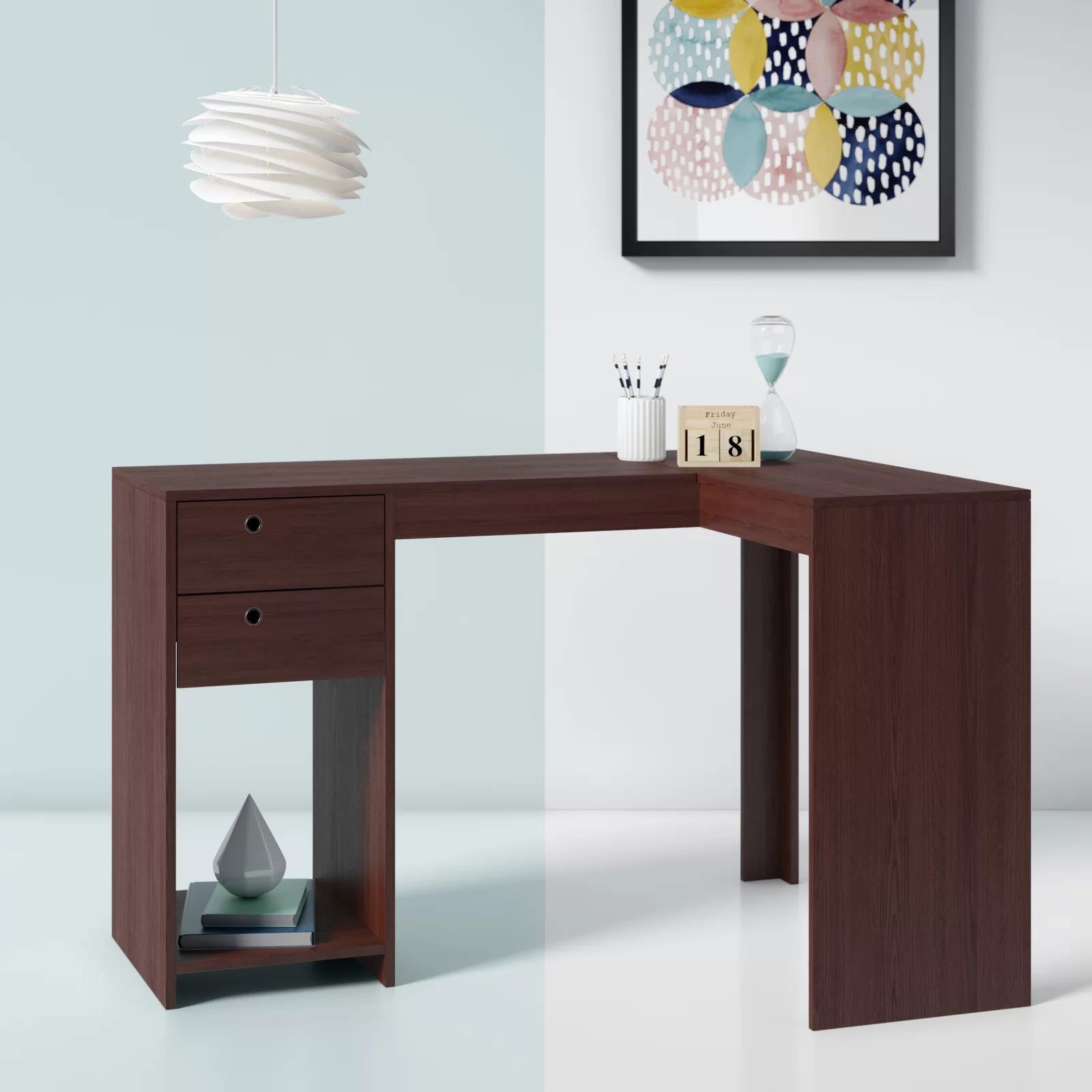 computer table office table study desk wooden table
