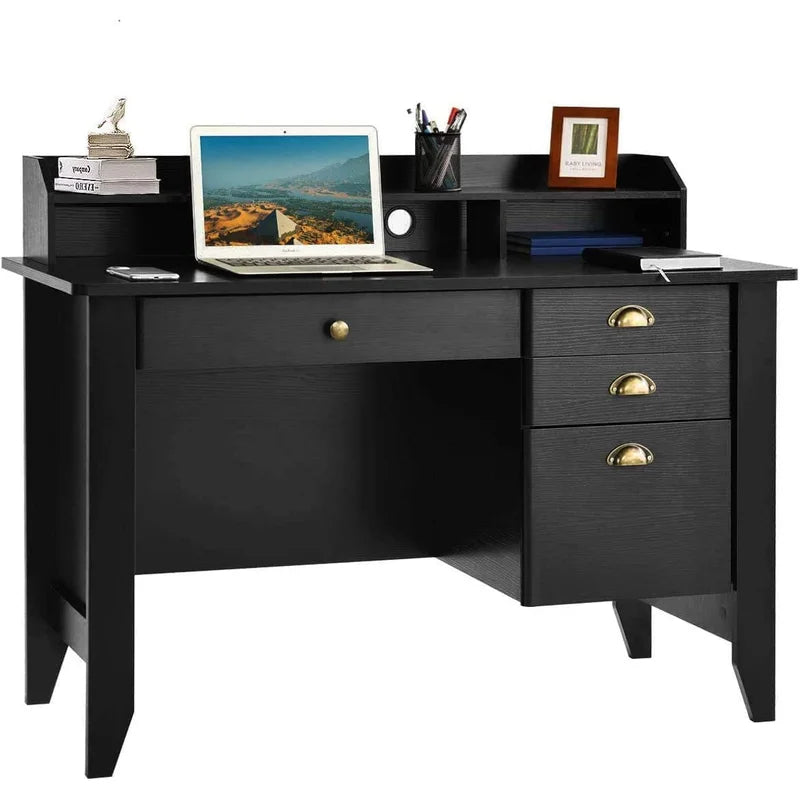 computer table office table study desk wooden table