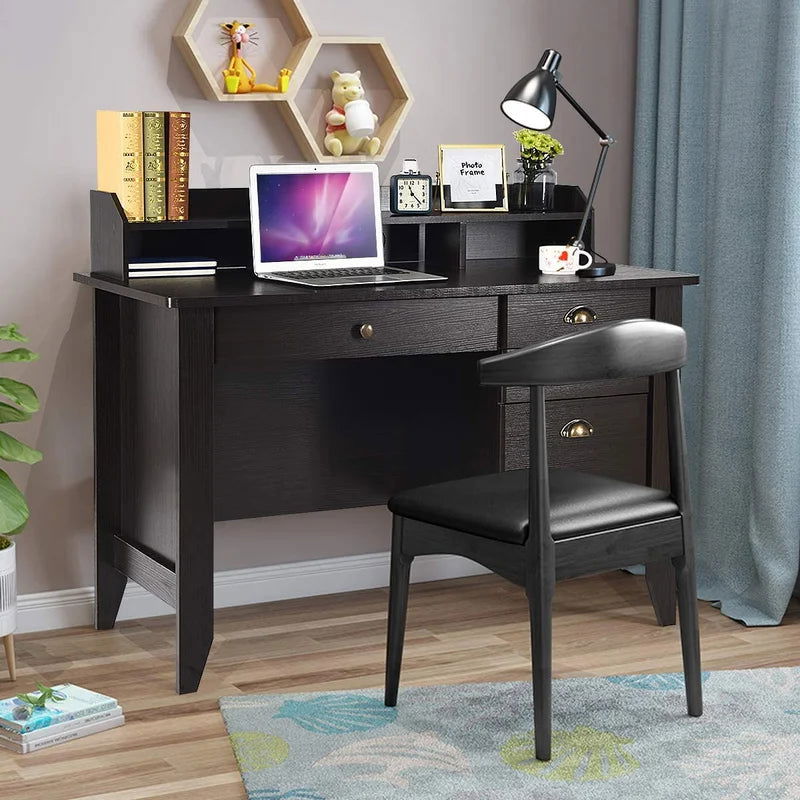 computer table office table study desk wooden table