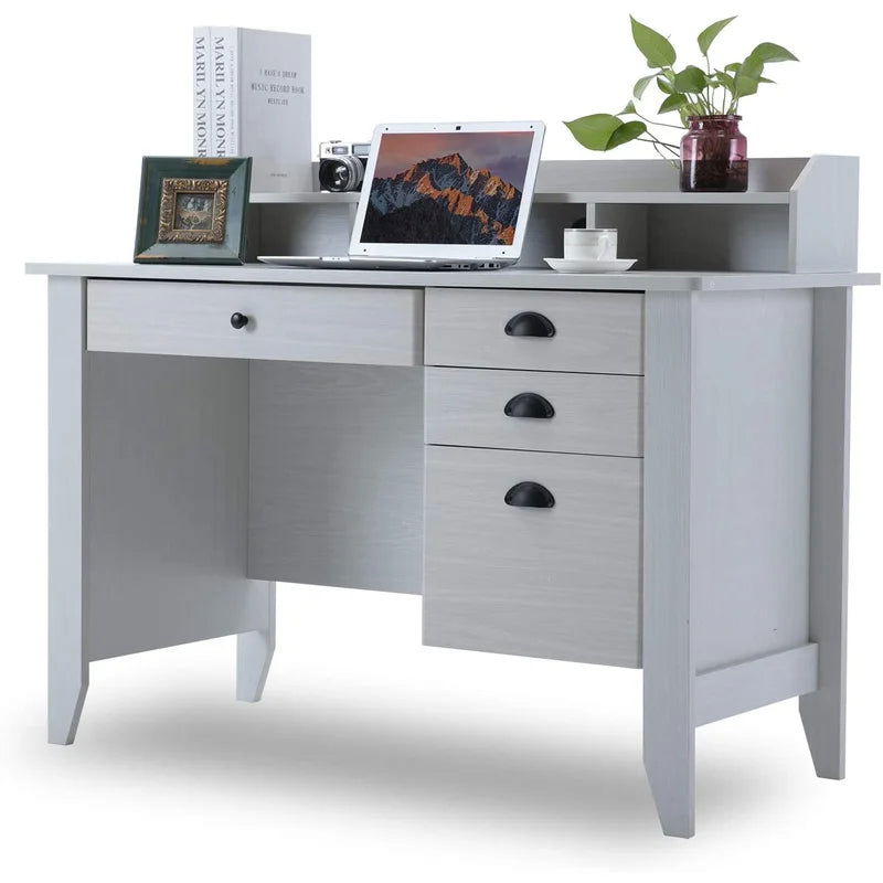 computer table office table study desk wooden table