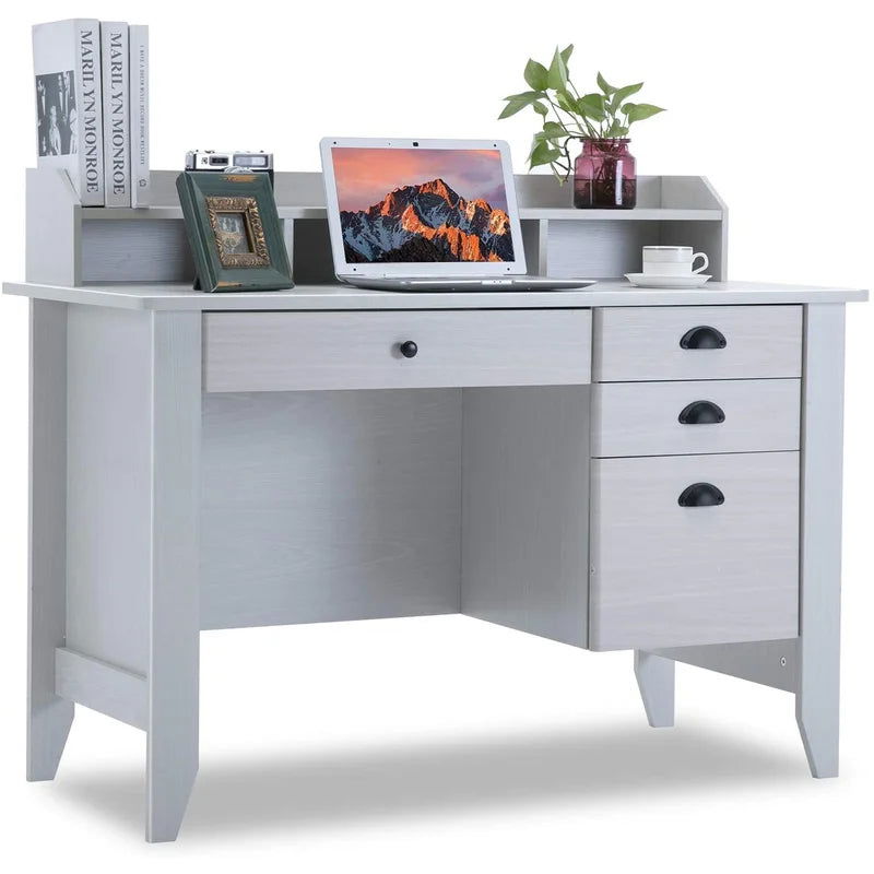 computer table office table study desk wooden table