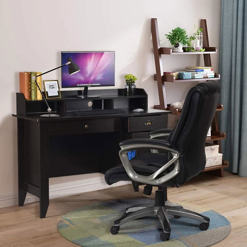 computer table office table study desk wooden table