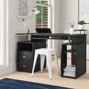 computer table office table study desk wooden table
