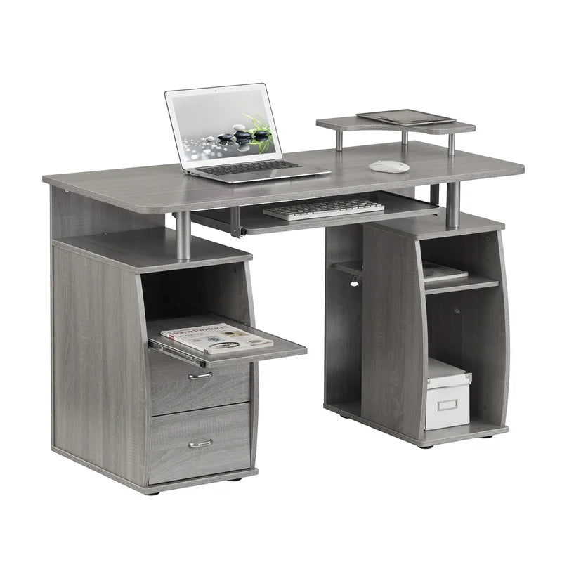 computer table office table study desk wooden table
