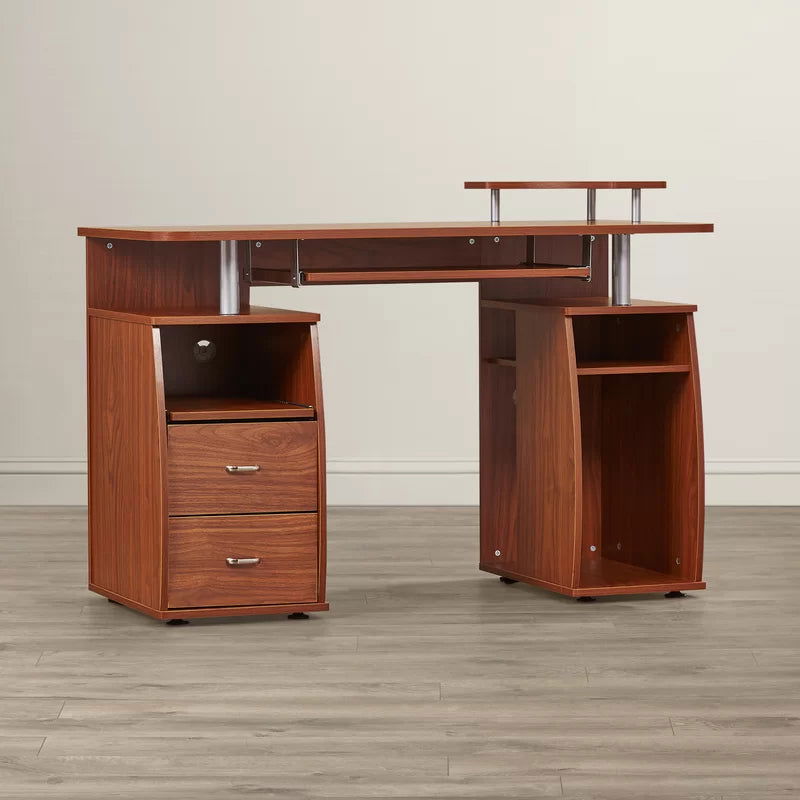 computer table office table study desk wooden table