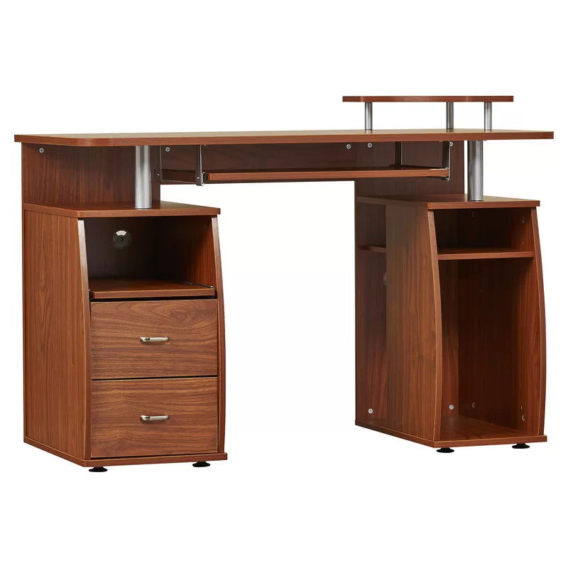 computer table office table study desk wooden table