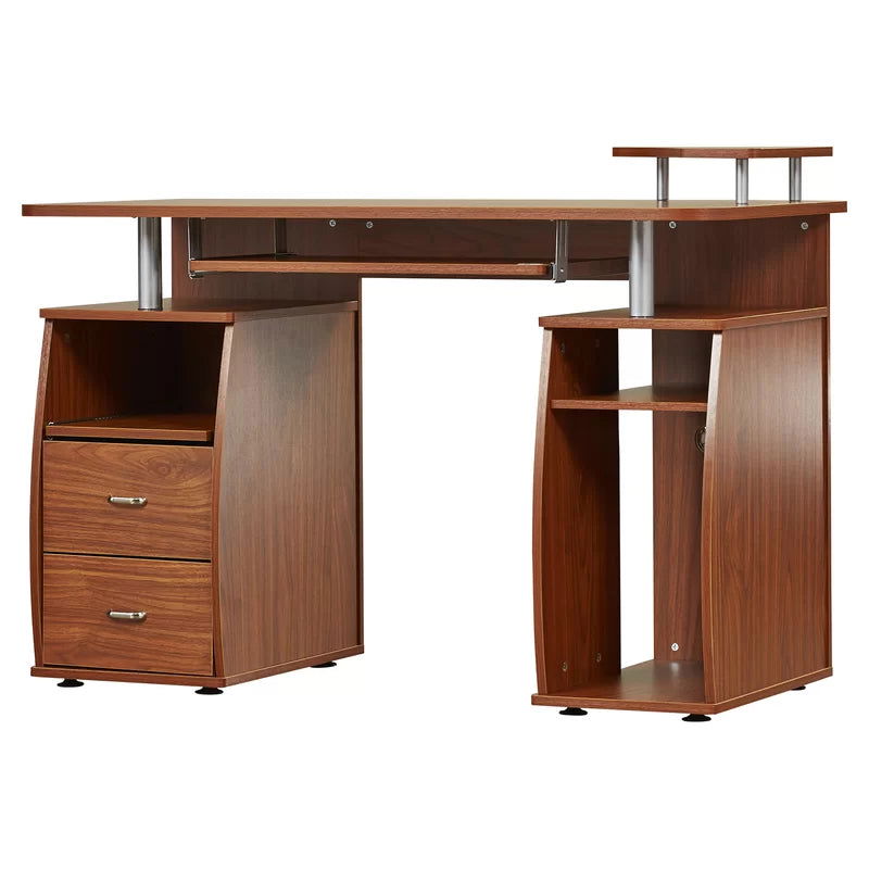 computer table office table study desk wooden table