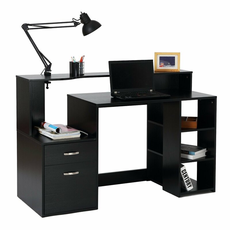 computer table office table study desk wooden table