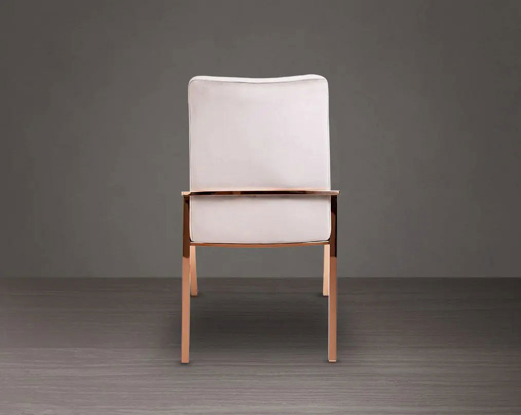 Wooden Dining Chairs with Wooden Frame Base -