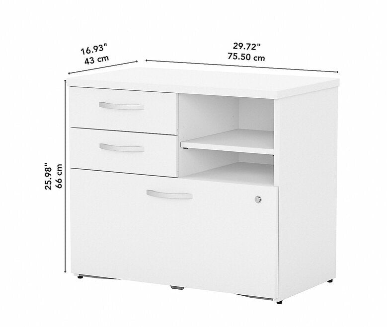 Wooden Drawer & Pedestal -