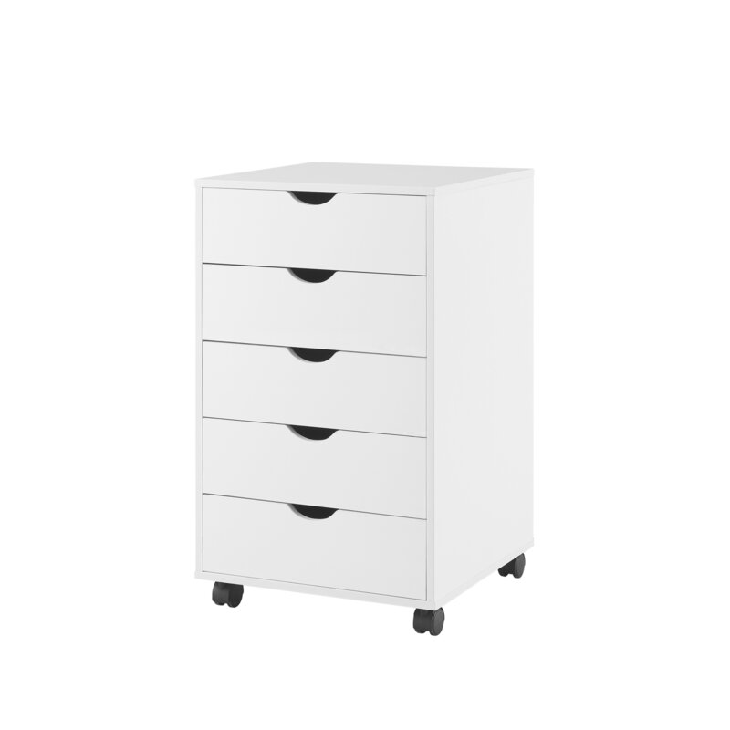 Wooden Drawer & Pedestal with Wheel Base -