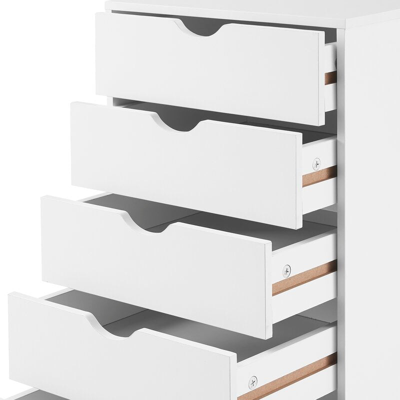 Wooden Drawer & Pedestal with Wheel Base -