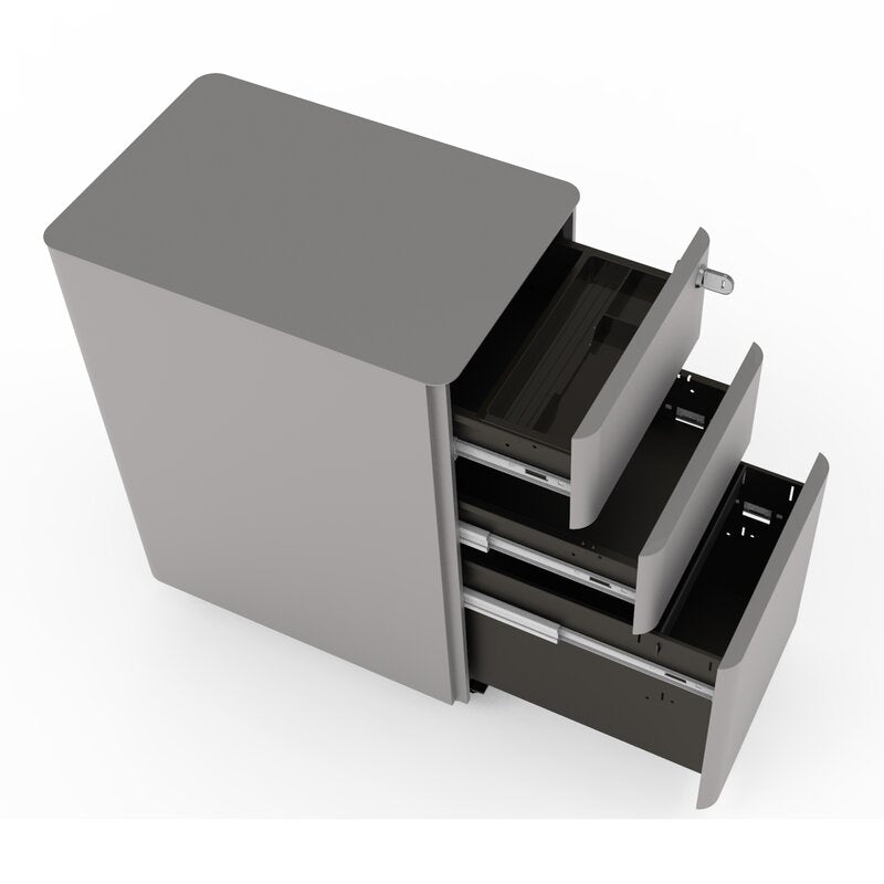Wooden Drawer and Pedestal with Wheel Base -