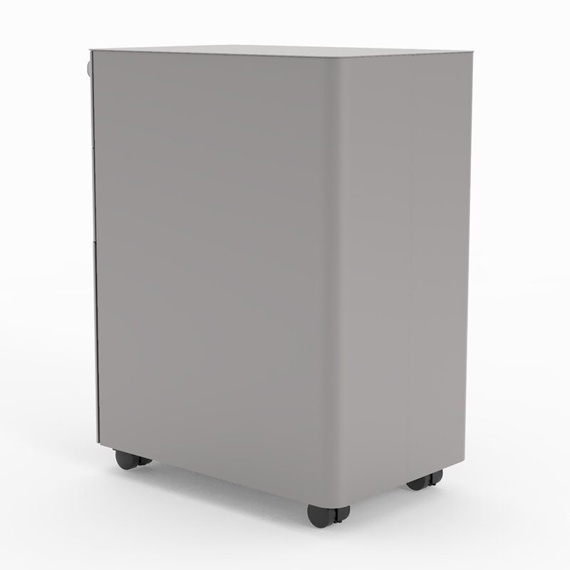 Wooden Drawer and Pedestal with Wheel Base -
