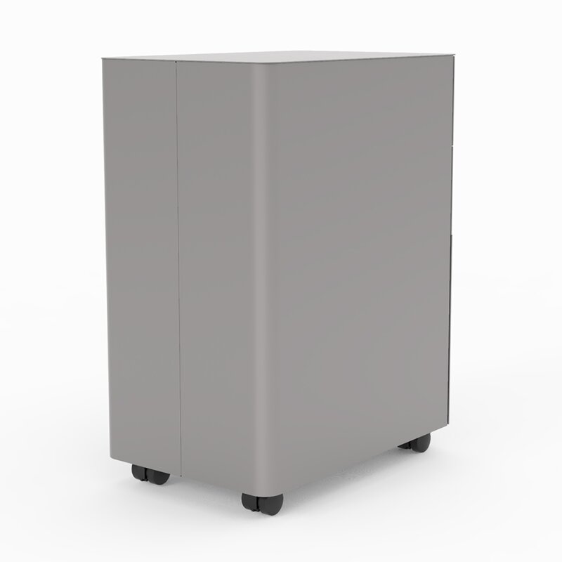 Wooden Drawer and Pedestal with Wheel Base -