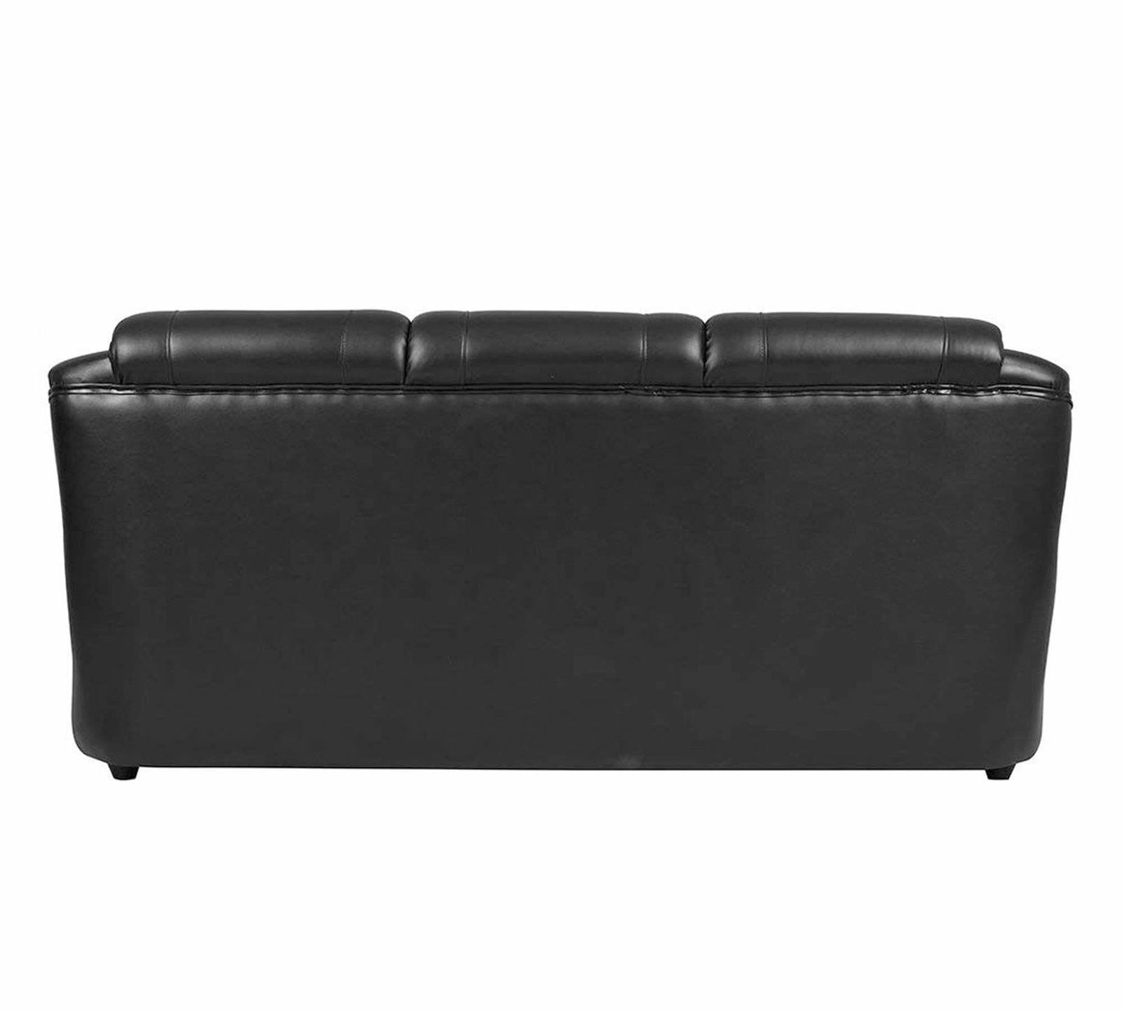 Wooden Frame Base 3 Seater/ 2 Seater/ Single Seater Leatherette Sofa -