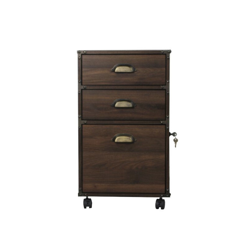 Wooden Frame Drawer & Pedestal with Wheel Base -