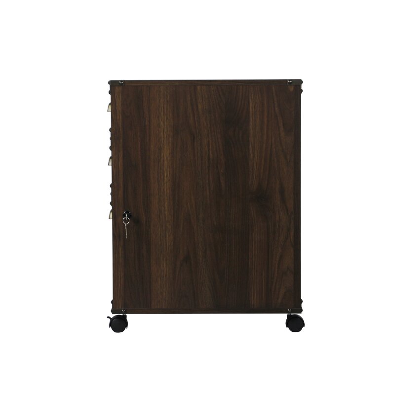 Wooden Frame Drawer & Pedestal with Wheel Base -
