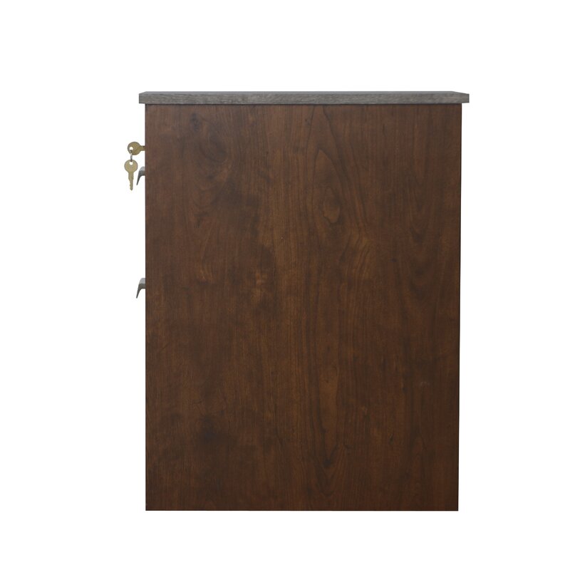 Wooden Frame Drawer & Pedestal with Wheel Base -