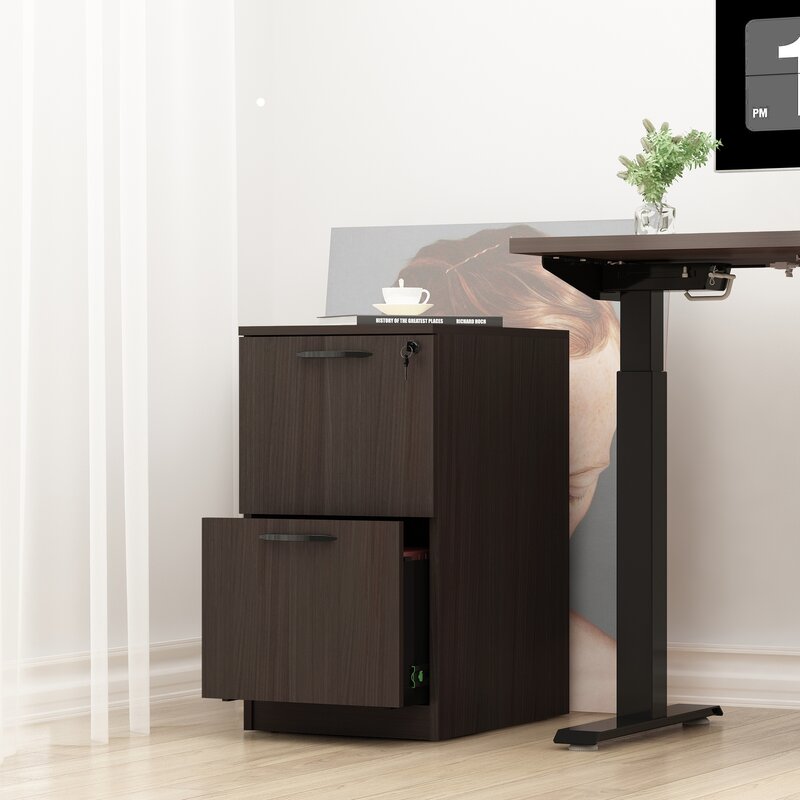 Wooden Frame Drawer & Pedestal with Wheel Base -