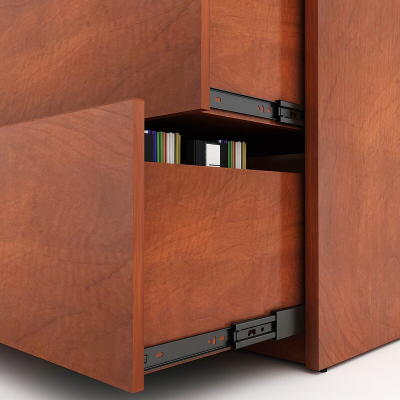 Wooden Frame Drawer & Pedestal with Wheel Base -