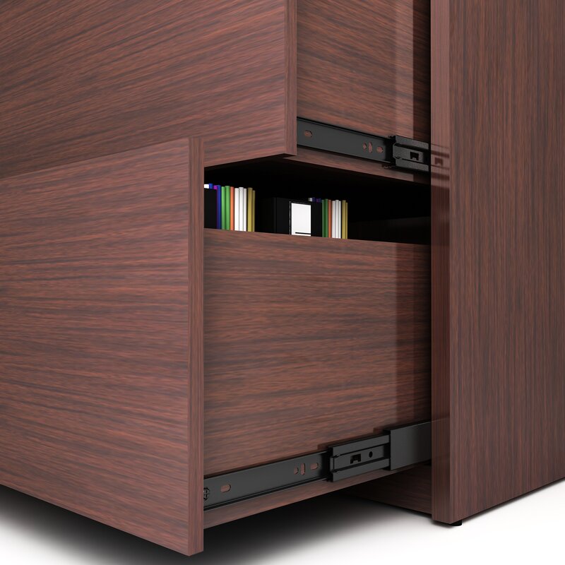 Wooden Frame Drawer & Pedestal with Wheel Base -