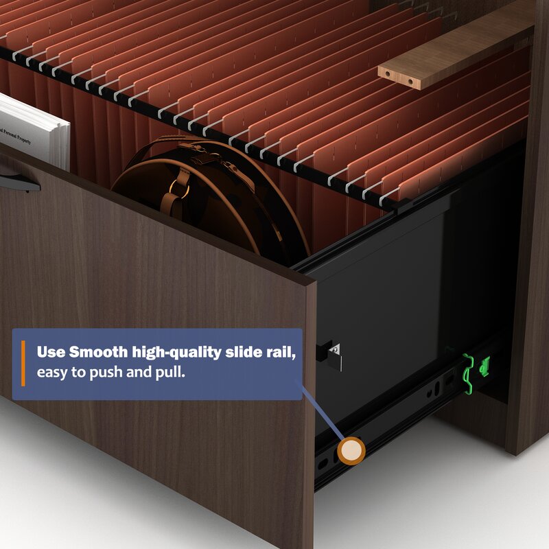 Wooden Frame Drawer & Pedestal with Wheel Base -