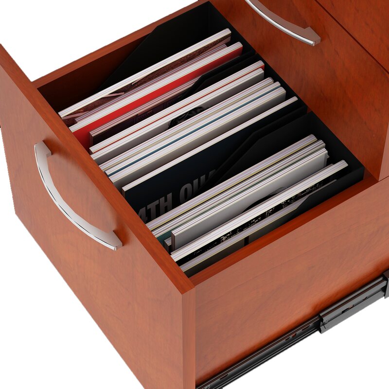 Wooden Frame Drawer & Pedestal with Wheel Base -