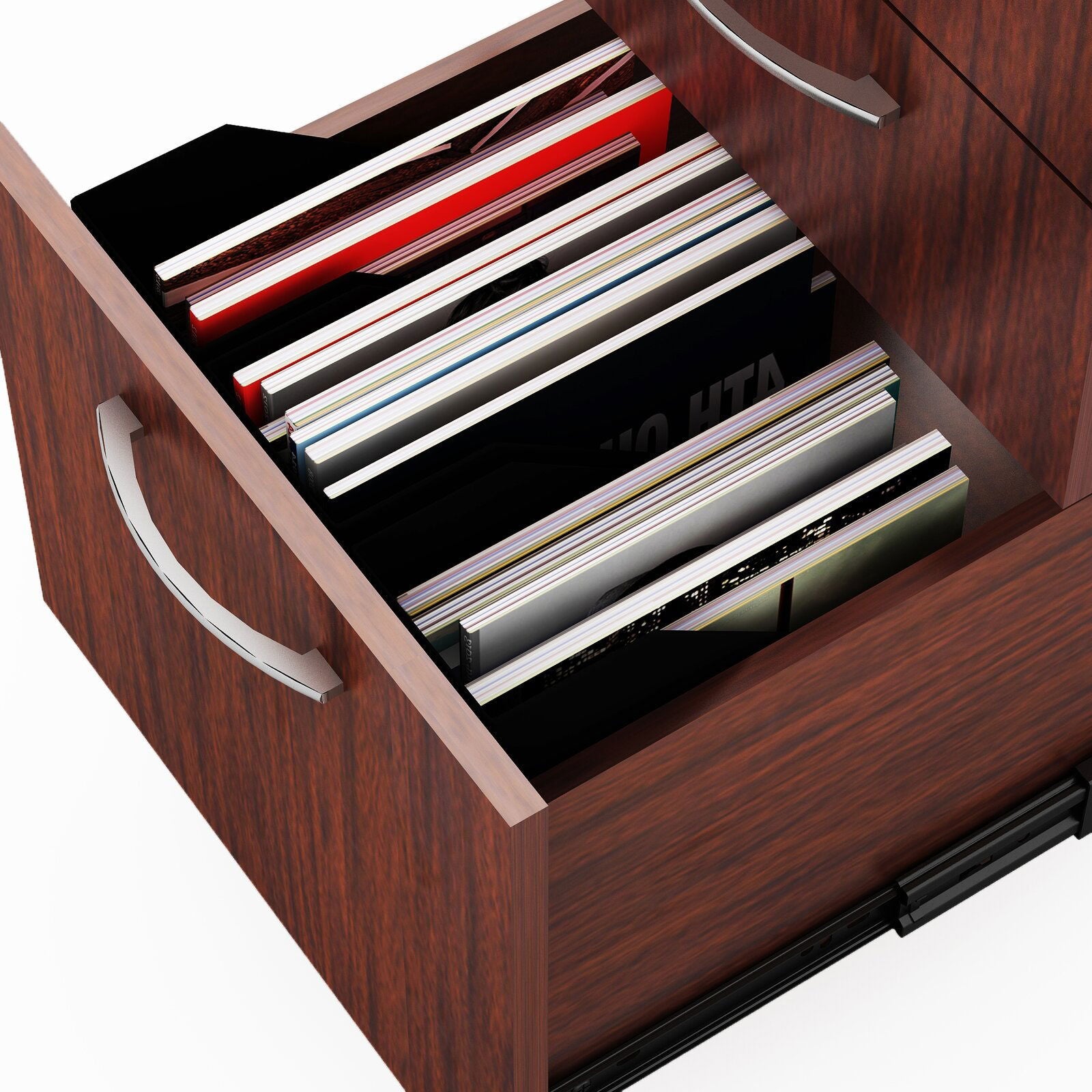 Wooden Frame Drawer & Pedestal with Wheel Base -