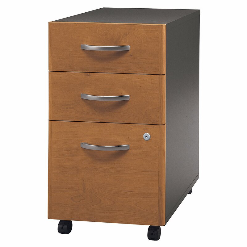 Wooden Frame Drawer & Pedestal with Wheel Base -