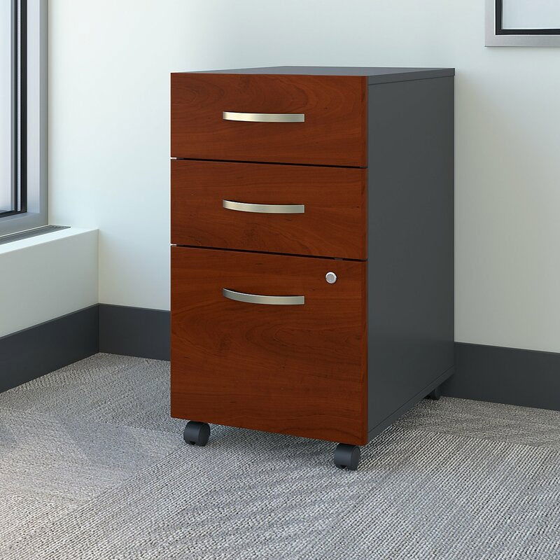 Wooden Frame Drawer & Pedestal with Wheel Base -
