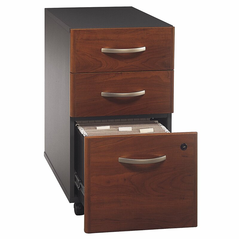 Wooden Frame Drawer & Pedestal with Wheel Base -