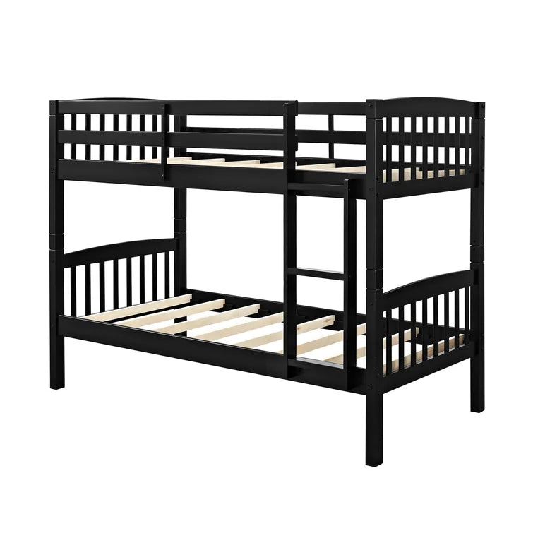 Wooden Kids Bunk Bed with No Storage -