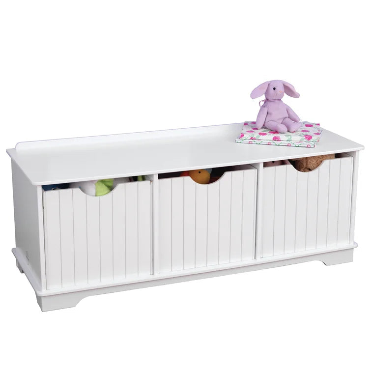 Wooden Kids Storage Toy Organizer -
