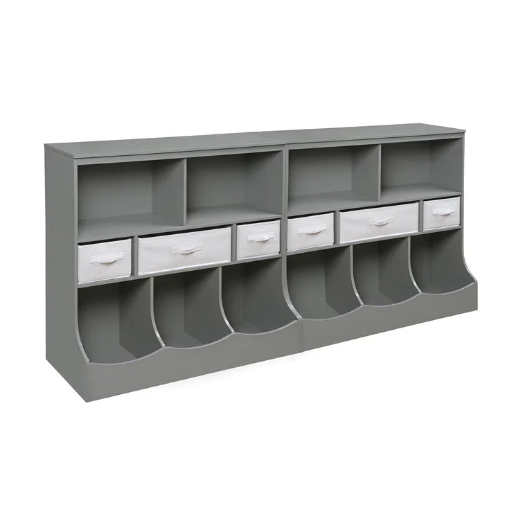 Wooden Kids Storage Toy Organizer -