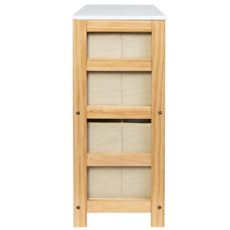 Wooden Kids Storage Toy Organizer -