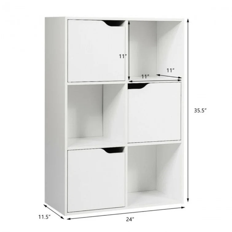 Wooden Kids Storage Toy Organizer -