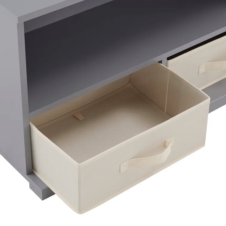 Wooden Kids Storage Toy Organizer -