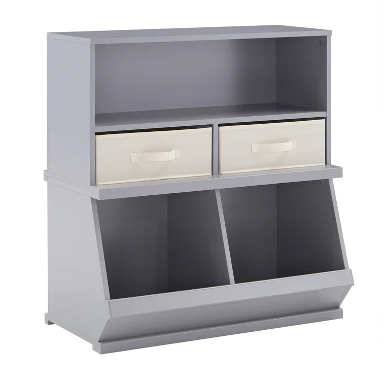 Wooden Kids Storage Toy Organizer -