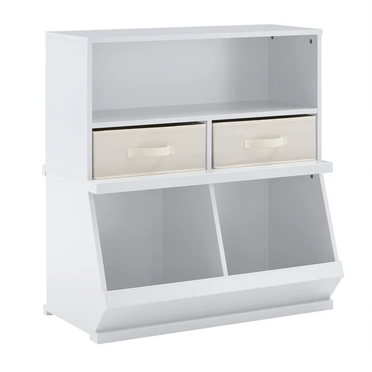 Wooden Kids Storage Toy Organizer -