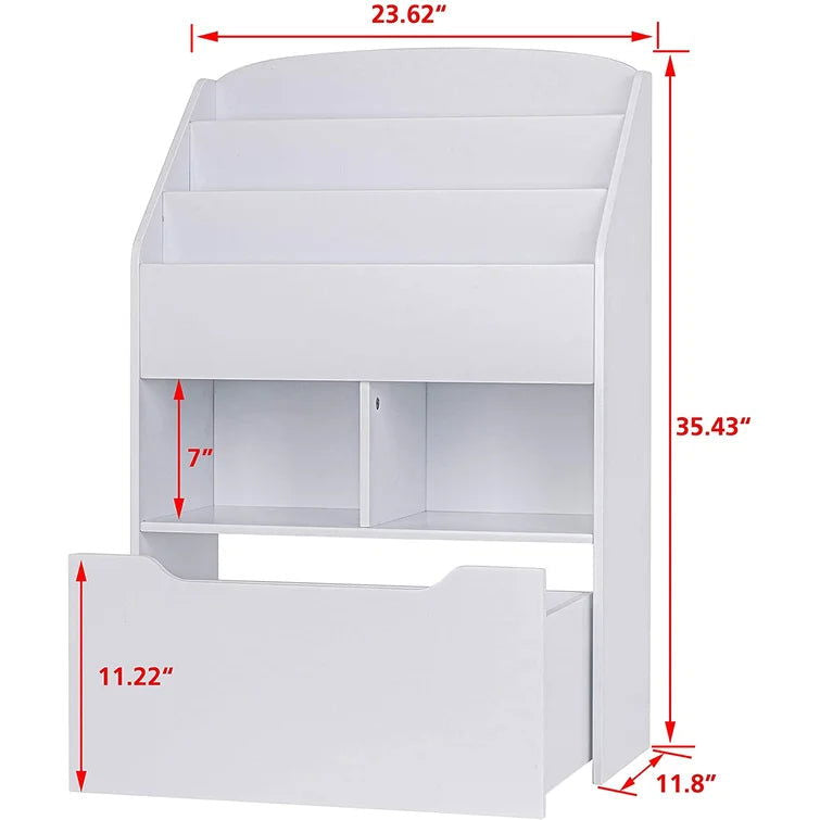 Wooden Kids Storage Toy Organizer -