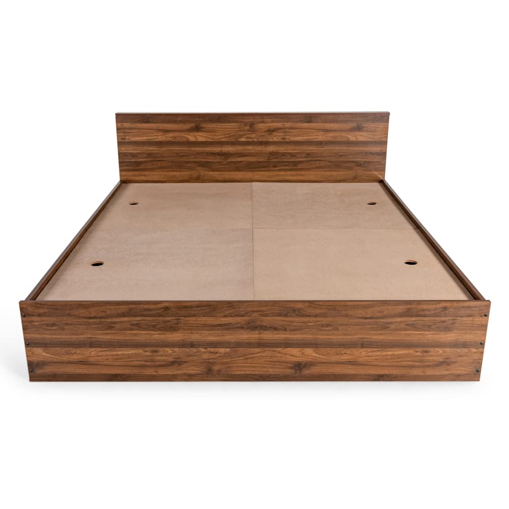 Wooden King Size Bed With Storage -